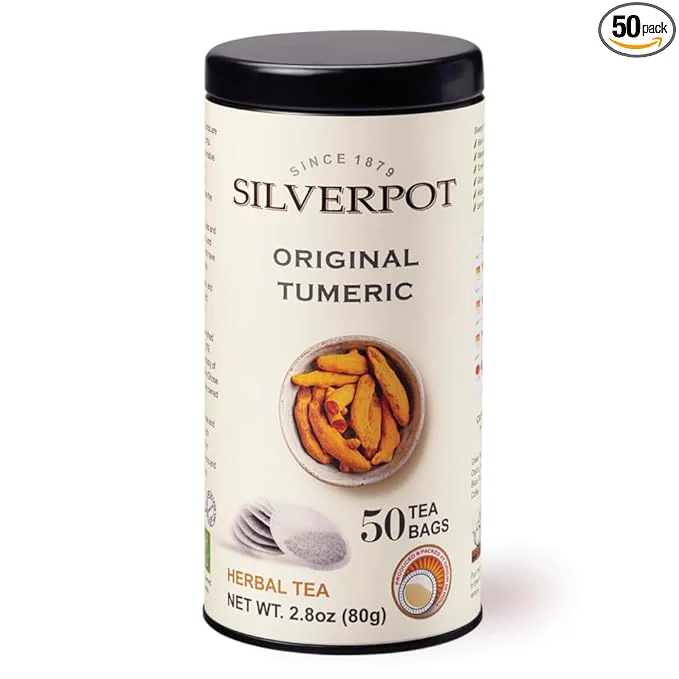 Turmeric & Star Anise Tea Bags, 50 Count, Natural Anise Tea